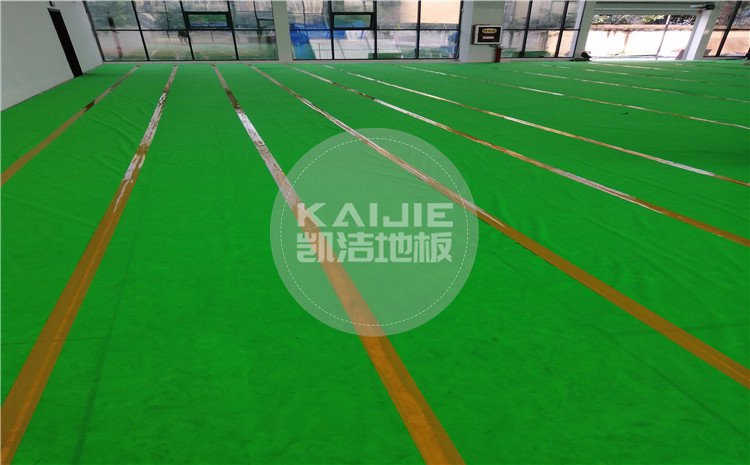 江西九江都昌第五小學(xué)體育館木地板案例—凱潔體育木地板廠家
