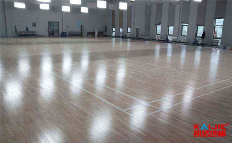 拼接板NBA籃球場(chǎng)木地板安裝工藝